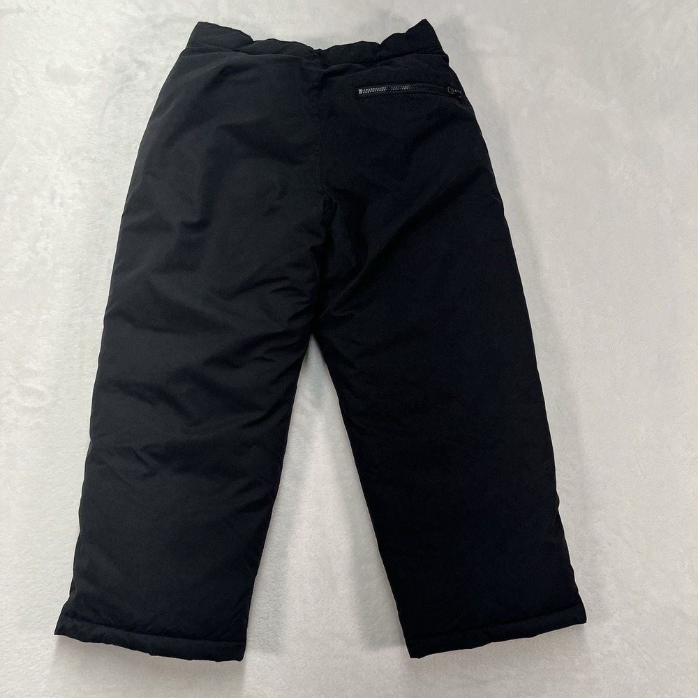Old Navy Snow Pants Unisex Kids Small 6-7 Black Winter Snowboard Ski Tubing - Picture 6 of 7